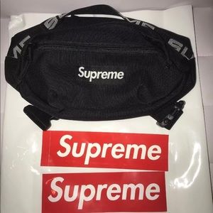 Supreme SS18 Black Waist Bag